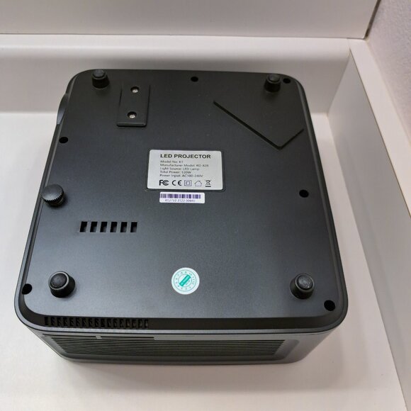 5G WiFi Bluetooth 5.2 4K Projector, WiMiUS K1 Outdoor Video Projector Missing RM - Picture 4 of 4